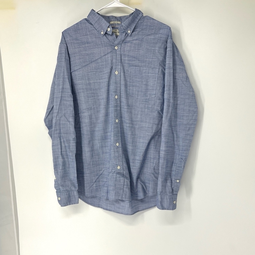 Hawker rye men’s button down shirt large